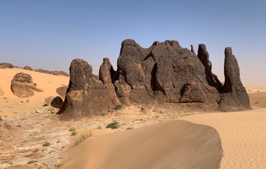 Elephant and finger rocks