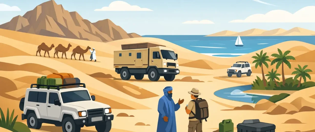 Mauritania Overland Tour Logistics Support