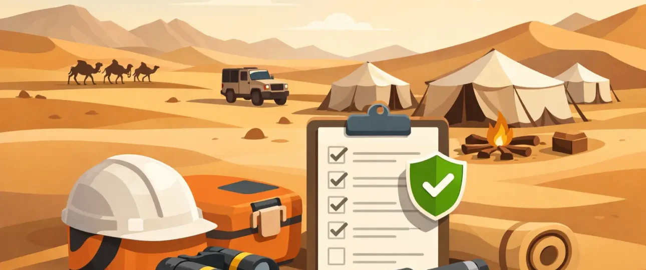Mauritania Desert Camp Safety Checklist