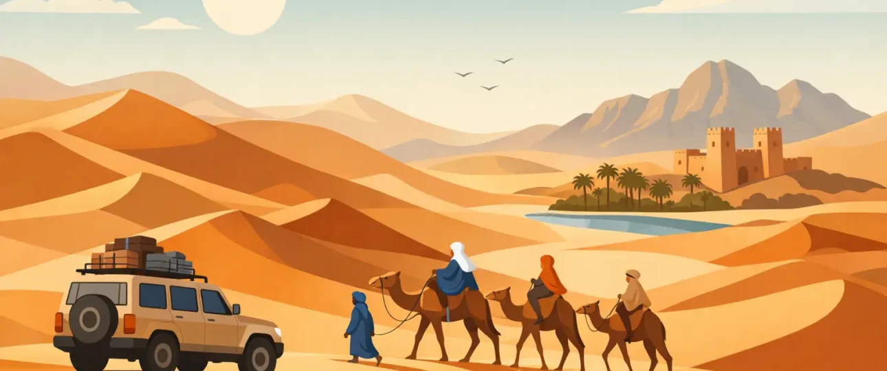 Mauritania Desert Expedition Itinerary Example