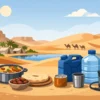 Mauritania Desert Food and Water Plan for Tours