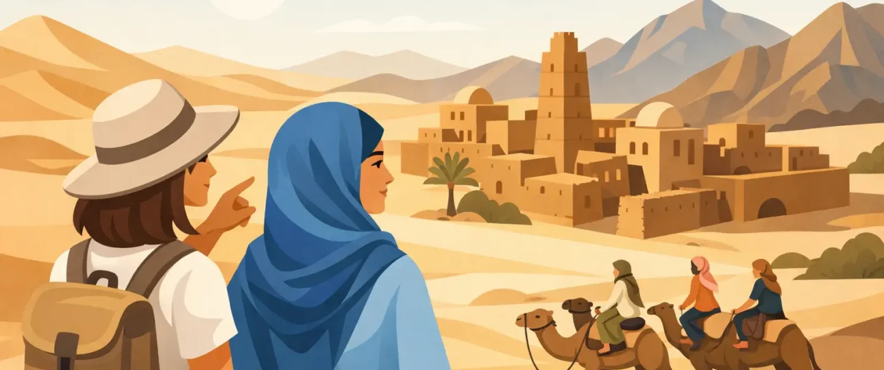 Women Traveling Mauritania on Guided Tours